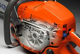 Robustes Magnesium-Kurbelgehäuse für Profi-Einsätze