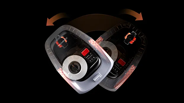 Rasenschonende Wendetechnik