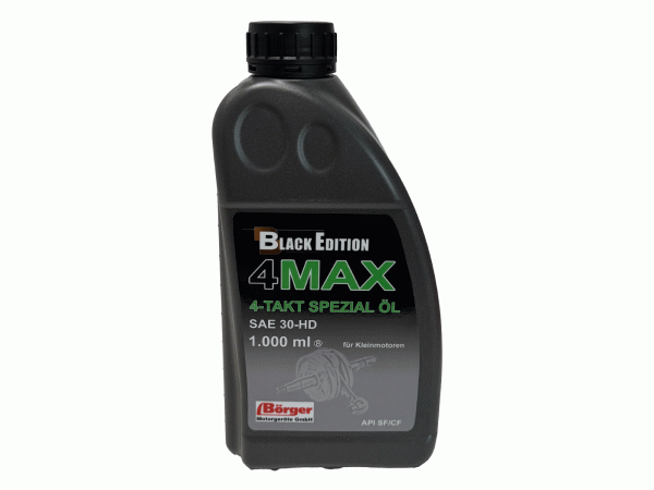 Black Edition Motoröl SAE-30HD 4MAX 1 Liter