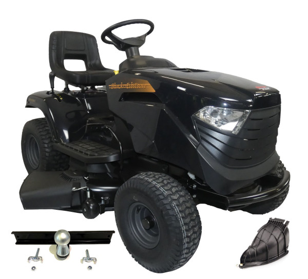 Stiga Black Edition STIGA Rasentraktor PRO 155/98 SD inkl. Anhängekupplung