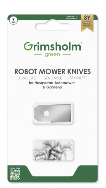 Grimsholm Messer für Husqvarna Automower 9 Stück