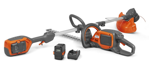 Husqvarna 215iL Trimmer & 215iHD45 Heckenschere Set