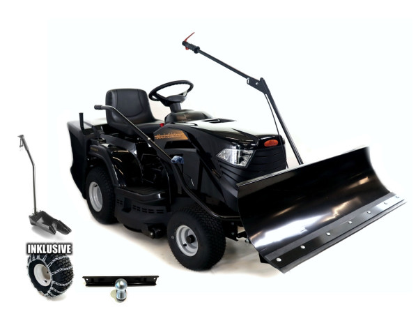 Black Edition Rasentraktor PRO 177/98 H mit Winterpaket 110cm Plus