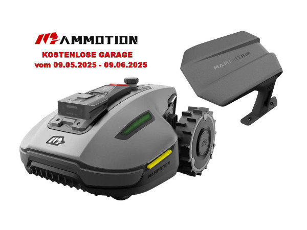 Mammotion YUKA mini 800 Mähroboter inkl. Garage