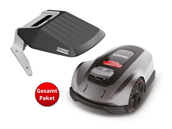 Sunseeker Elite X3 Plus Mähroboter inkl. X3 Garage - RTK bis 1200m²