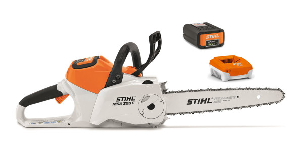 STIHL Akku-Motorsäge MSA 200 C-B Set inkl. AP 200 S + AL 301