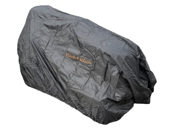 Black Edition Exclusiv Abdeckplane (groß) für Aufsitzmäher