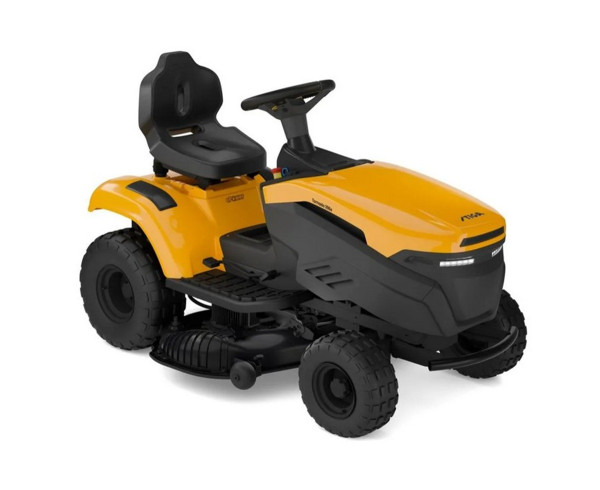 Stiga Estate 398e Akku-Rasentraktor Mulchen+Seitauswurf